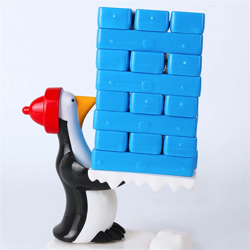 Penguin Stacking Children Board Game Family Parent-child Interactive Party Game Penguin Panic Balanced Stacking Table Games Toys