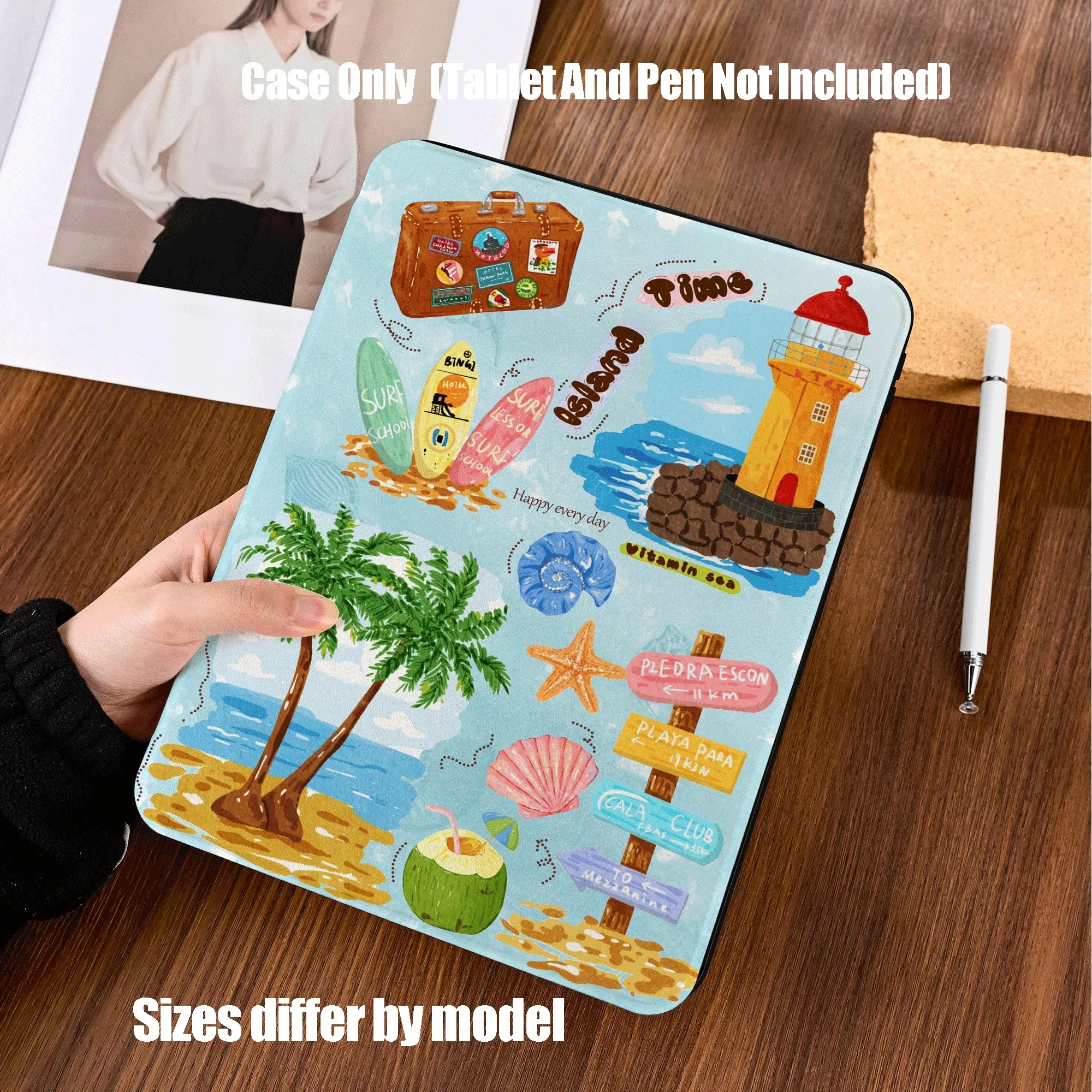 

Высококачественный чехол для планшета - подходит для серий iPad/iPad Pro/iPad Air/iPad Mini. | Ударопрочный, с подставкой для ручки