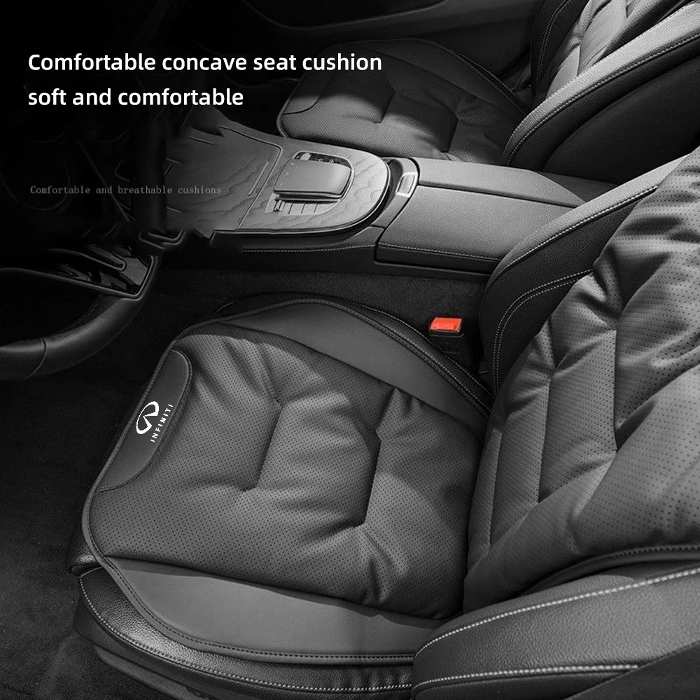 Leather Car Seat Cover Car Front/Rear Seat Cushion for Infiniti Q50 Q30 QX70 FX50S Q60 Q70 QX80 QX30 EX FX J Chair Protector Pad - view 3
