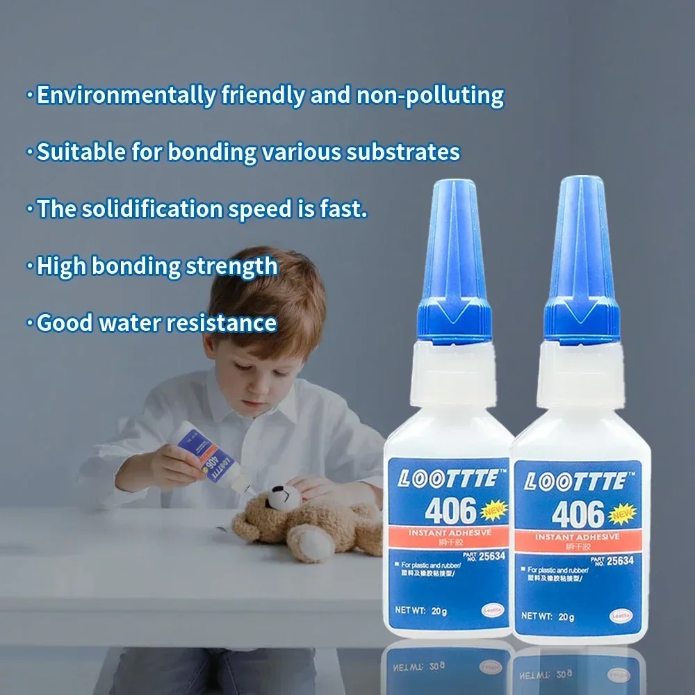 20 مللي غراء فوري فائق عالمي غراء فائق مايتي مايتي غراء فوري متعدد الوظائف أداة إصلاح أجزاء مطاطية معدنية للدراجات النارية