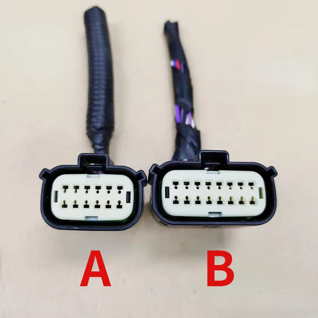 1pc For Ford Taurus Maverick Mondeo Territory Everest Headlight Plug Harness