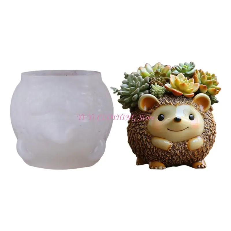 

N5KF Профессиональная силиконовая форма в форме ежа. Легкая деформация. Идеально подходит для украшения и подарков ручной