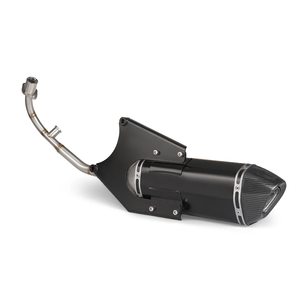 

Motorcycle Exhaust Full System Upgrade Kit For Vespa Primavera Sprint 125 150 3V Lossless Installation Muffler Link Pipe