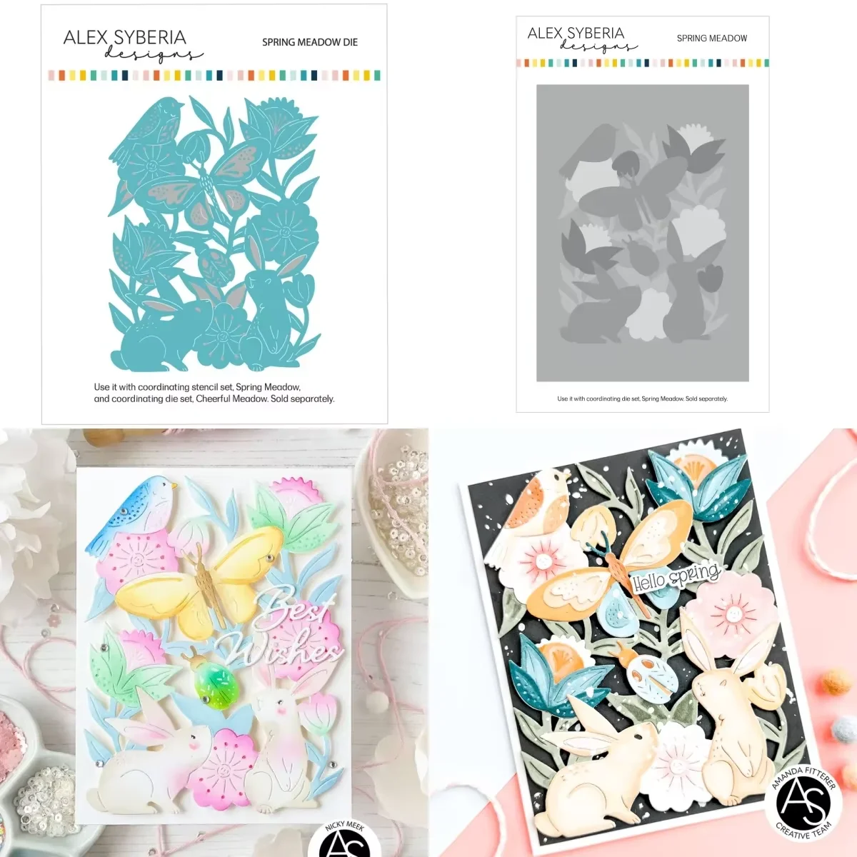 Spring Meadow Collection Tulips Metal Cutting Dies Clear Stamps Stencils for DIY Decorating Scrapbook Paper Card Craft New