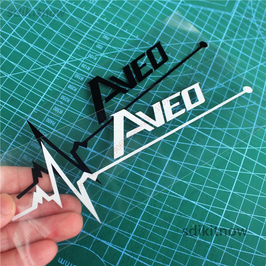 2pcs/lot Car Sports Sticker Fashion Vinyl Decal Styling Decoration Accessories For Chevrolet aveo t250 t300 sonic 2008 accessory