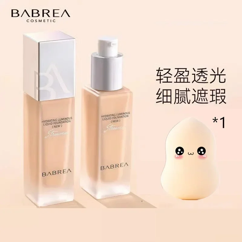 

Babrea Liquid Foundation 30ml Concealer Long-lasting Nourishing Waterproof Oil-control Beauty Original Makeup For Women Cosmetic