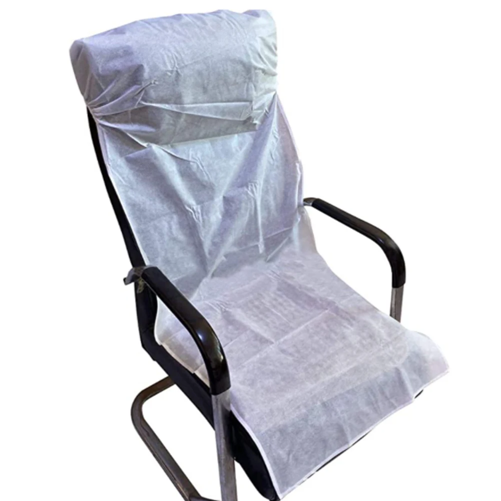 Housses de siège d'avion jetables Non tissées, 2 pièces, housses de chaise de voyage jetables, hygiéniques, Anti-Contact pour les transports publics