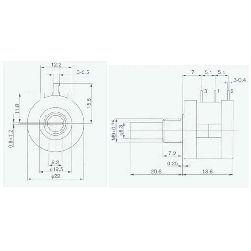 Potentiomètre réglable multi-tours de précision, 02/10/2018 3590S-2 Import L 103L GSM L 201L 202L 203L commencerL 100R 200R 1K 10K 2K 50K Ohm