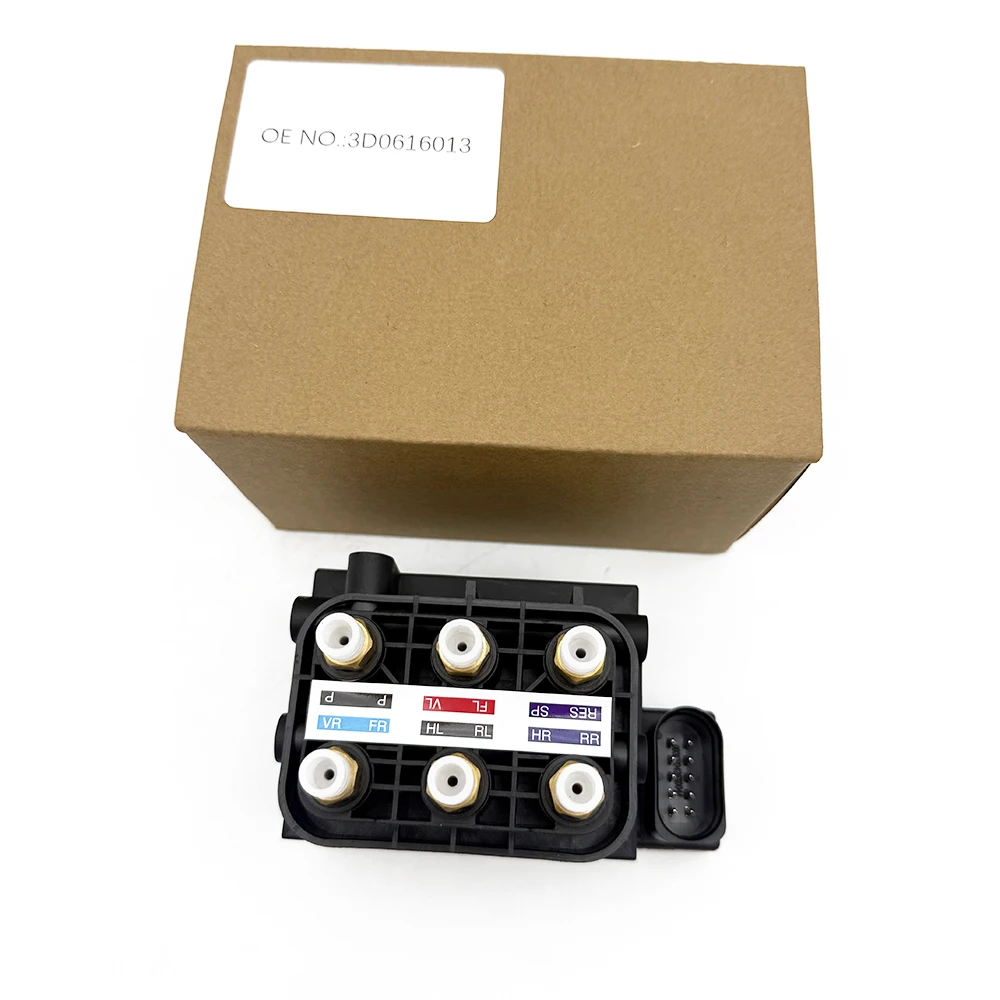Luftfederungskompressor-Magnetventilblock OE 3D0616013 / 4H0616013 / 4M0616013 / 4N0616013 passend für Audi und andere Lkw – Detail 3