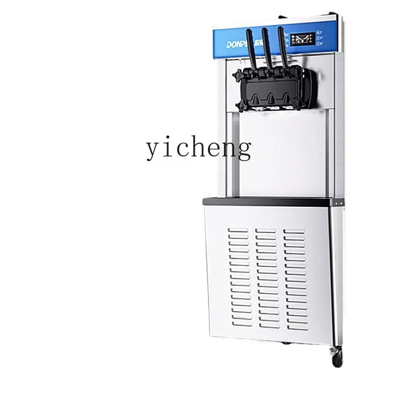 ZK ice cream machine commercial vertical automatic ice cream machine desktop stall cone soft ice cream machine