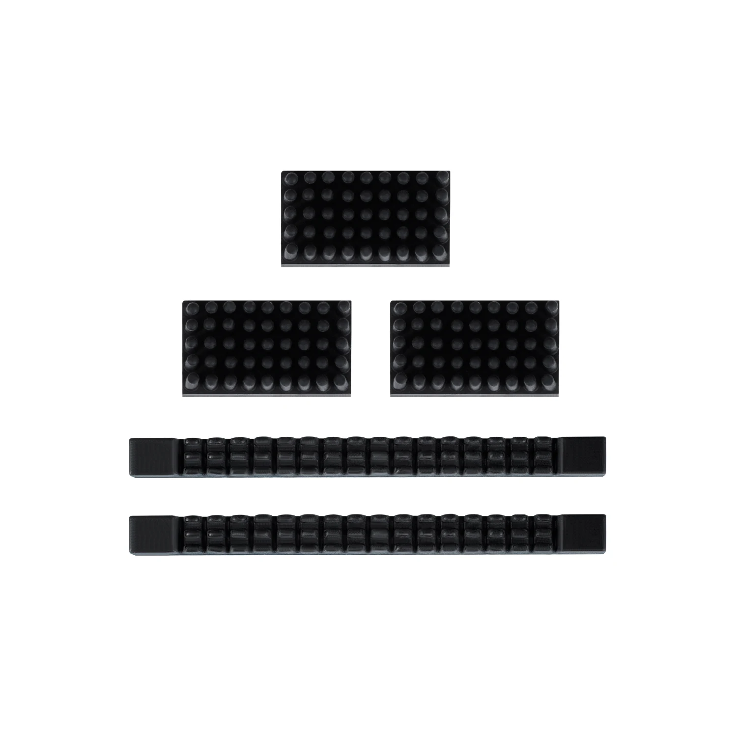 Creality K1 series multi-color wiping mouth kit,3D Printer Nozzle Clean Wiper Module 5PCS Silicone Brush for K1/K1 SE/k1C/K1 Max