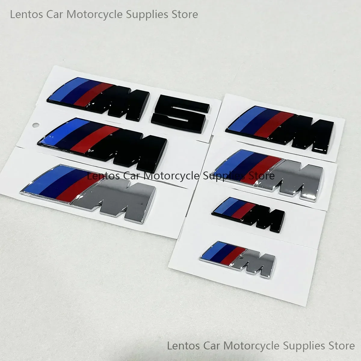 Bmw Car 3D ABS 5 Series 525li 530li 540i M Logo Trunk Letters Logo Badge Sticker NEW  Car Displacement Sticker Decor