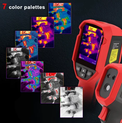 Infrared Thermal Imager Professional Temperature Detection Device for Homeowners and Technicians High Precision Non Contact