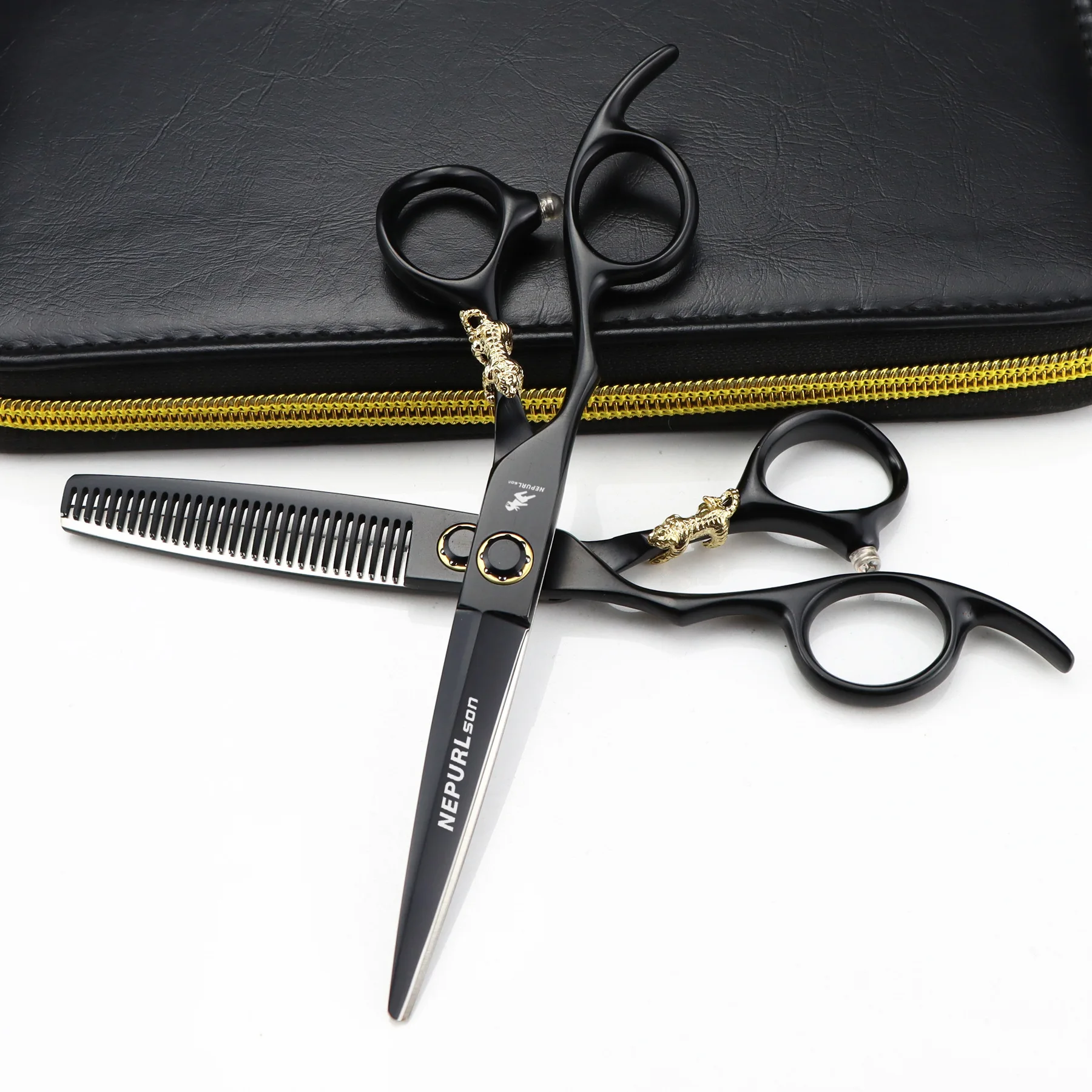 bearing Left Hand Hairdressing Scissors 6'' Barber Shop Cutting Shears left-handed Scissors Professional lefty Hair Scissors