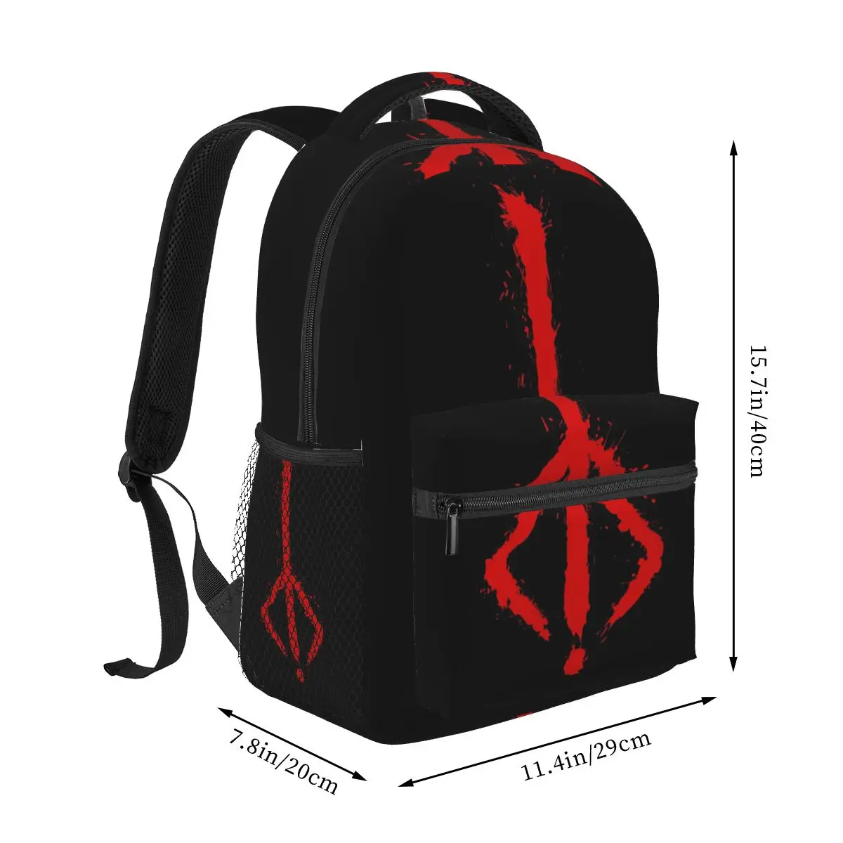 Bloodborne - Hunter Rune Backpack Hot Sale Daypack Large Capacity Kids BookBag School Bag Shoulder Bags for Men Women