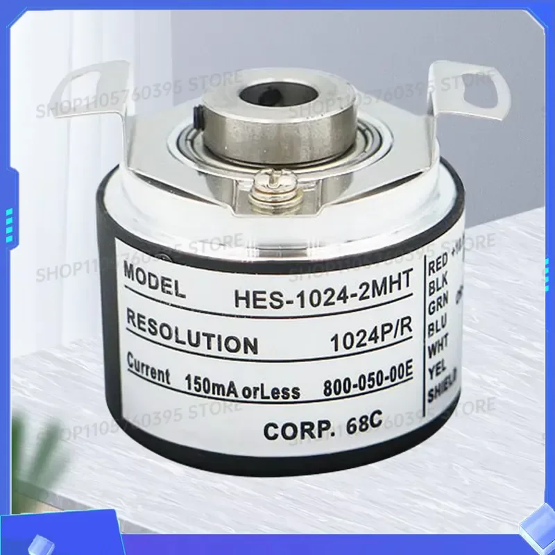 For NEMICON HES-1024-2MHT Rotary Encoder High Precision Incremental Optical Encoder for Industrial Automation Control Systems