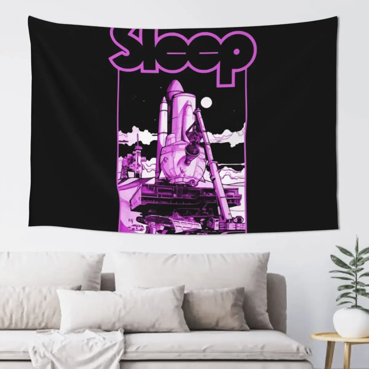 Stoner Metal Sleep Band T-Shirt Tapestry Room Decor Korean Style Bedroom Decorations For Bedroom Tapestry