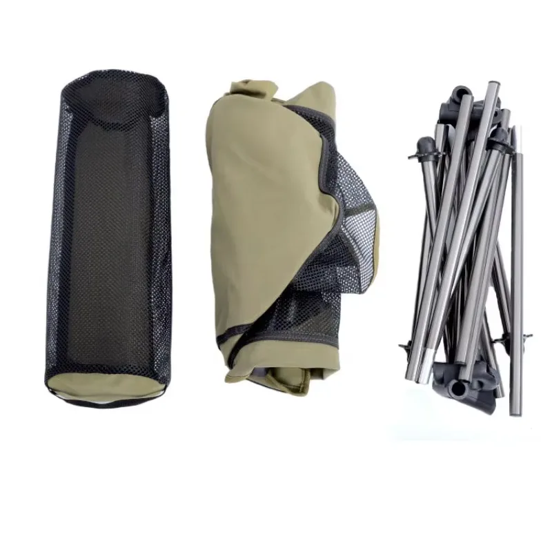 Folding chair outdoor camping Capacity 150kg 600D encrypted Oxford cloth aluminum alloy  Folding Camping Chair