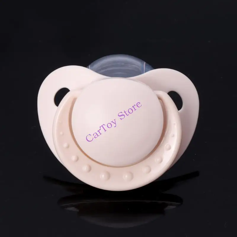 

634f Comfy Soft Pacifier Funny Parent-Kild Pink Blue Big Safe