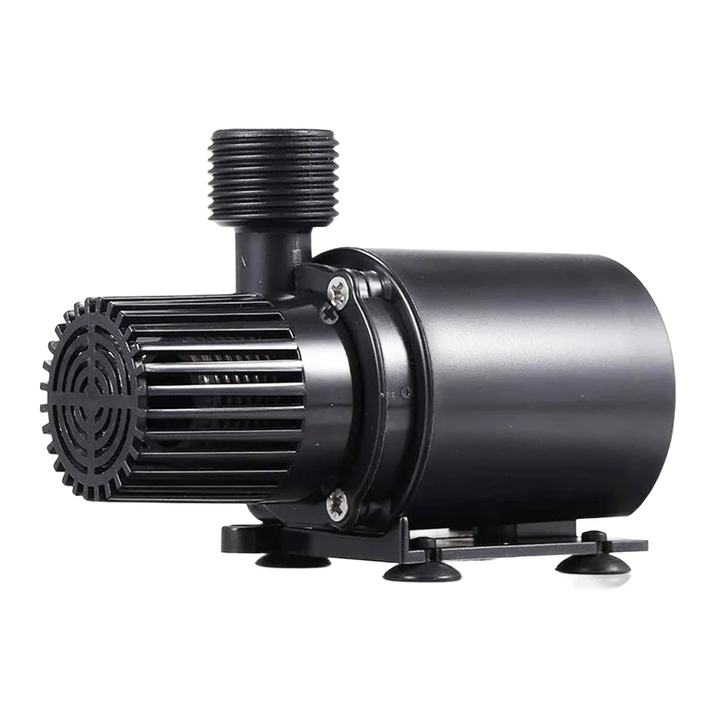 Brushless 12V Solar Fountain Pump for Outdoor Water Features and Small Pond Systems with 800L/H Flow and Memory Function
