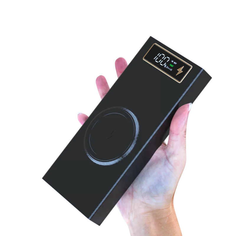 

Pop QC3.0 8x18650 Battery Power Bank Case Quick Charge Wireless Powerbank Phone Holder 18650 Battery Storage Box