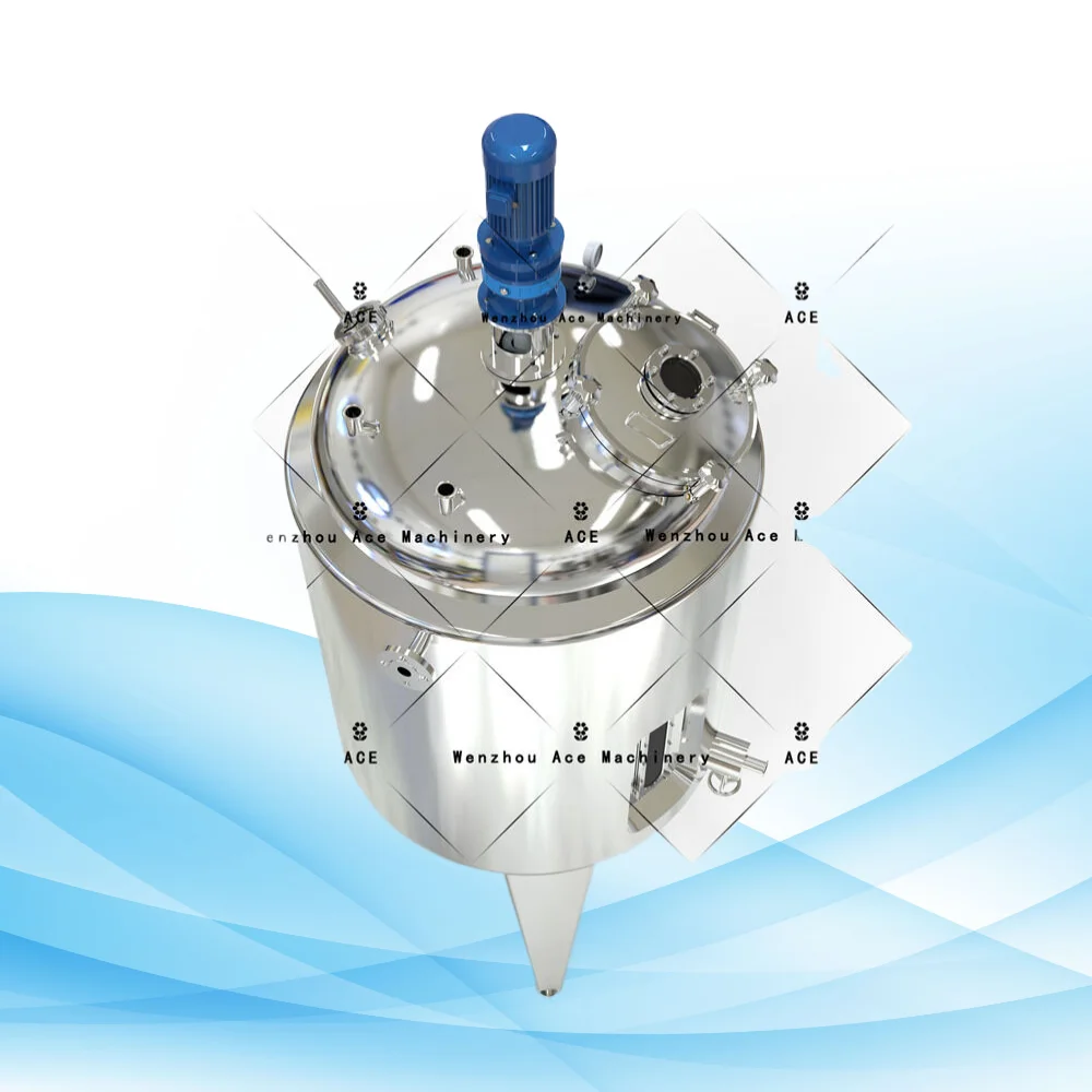 Pvac Glue Reactor Reaction Kettle Pur Hot Melt Adhesive Machine for Wood Grease Making Machine Stainless Steel Mixing Tank