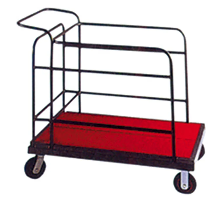 af-Round Table Carrier Banquet Tables Car Hotel Banquet Equipment Banquet Stacking Table Trolley Chair Cart!