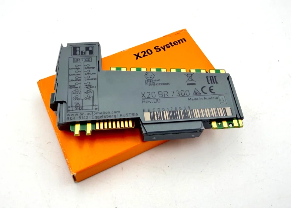 

B&R X20BR7300 CAN Bus Receiver / 24V Power Supply I/O Module -Free 2nd day Air