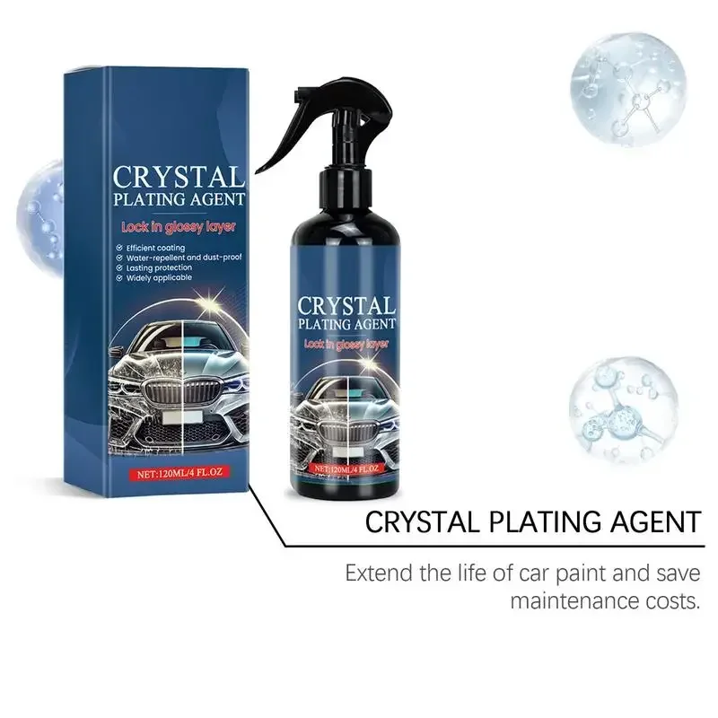 Multifunctional Car Ceramic Coating Spray 120ml Auto Nano Ceramic Coating Car Exterior Scratch Restorer Ceramic Spray Coating