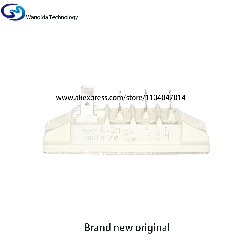 SKD51/18 SKD51/16 SKD51/14 SKD51/12 SKD51/04 SKD51/08 Gleichrichterbrückenmodul Brandneues Original