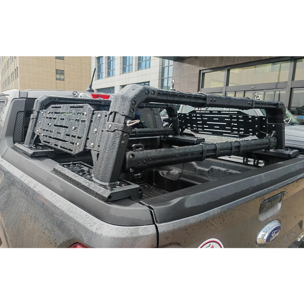 

Universal 4x4 off Road Auto Accessories Pickup Truck Corss Bar for Navara Hulix Ranger F150 D-Max High Quality Bed Rack