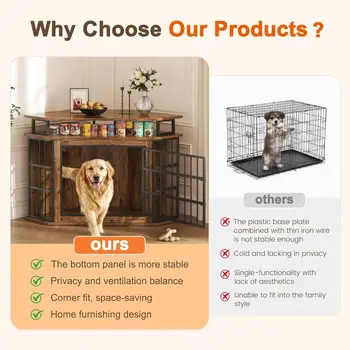 Large Dog Crate Furniture 3