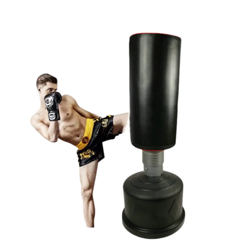 

Wholesale Customized Boxing Standing Punching Bag Height Adjustable Punching Bag Freestanding Muay Thai Training