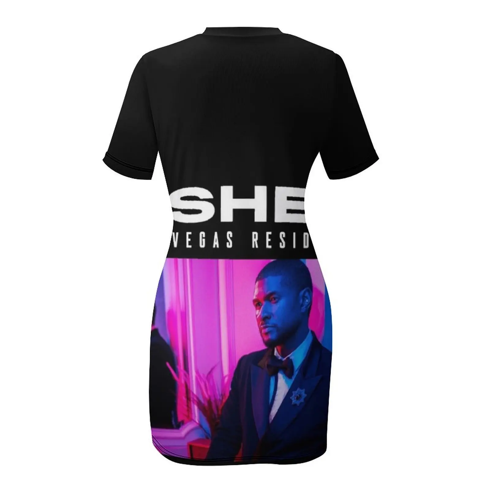 Poster Yasher the Vegas Residency Short Sleeved Dress Bride dresses prom clothes Female dress Dress