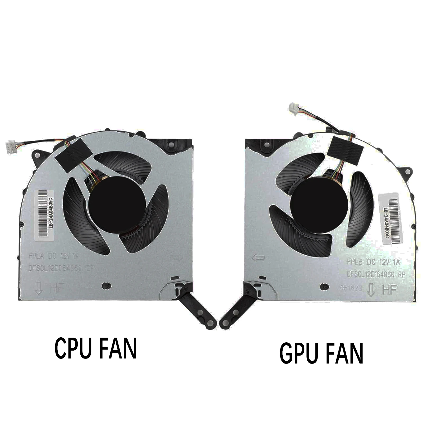 12V CPU  GPU Cooling Fan 5H40S20520 replacement for Legion Pro 5 16ARH7H 15IAH7H 16IAH7 R9000P Y9000P Gen 7 2022
