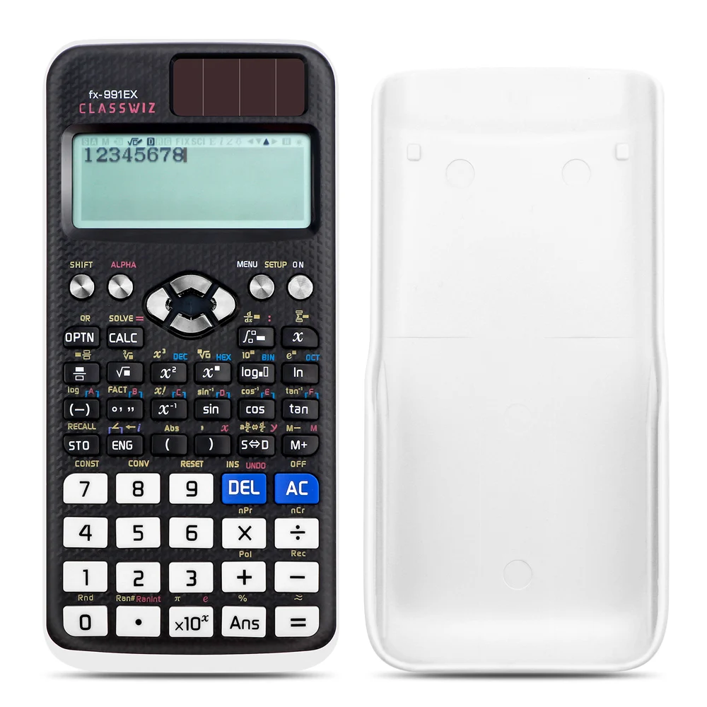 991EX Scientific Calculator Original Digital Large Display For High School University Solar 696 Functions Scientific Calculator