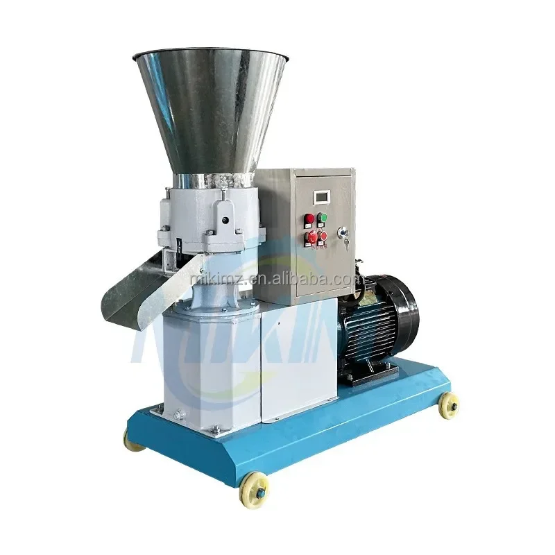 Poultry Feed Machine Motorized Multifunctional Pellet Mill Can Be Used for Grass, Fodder, Fish Food, Etc.