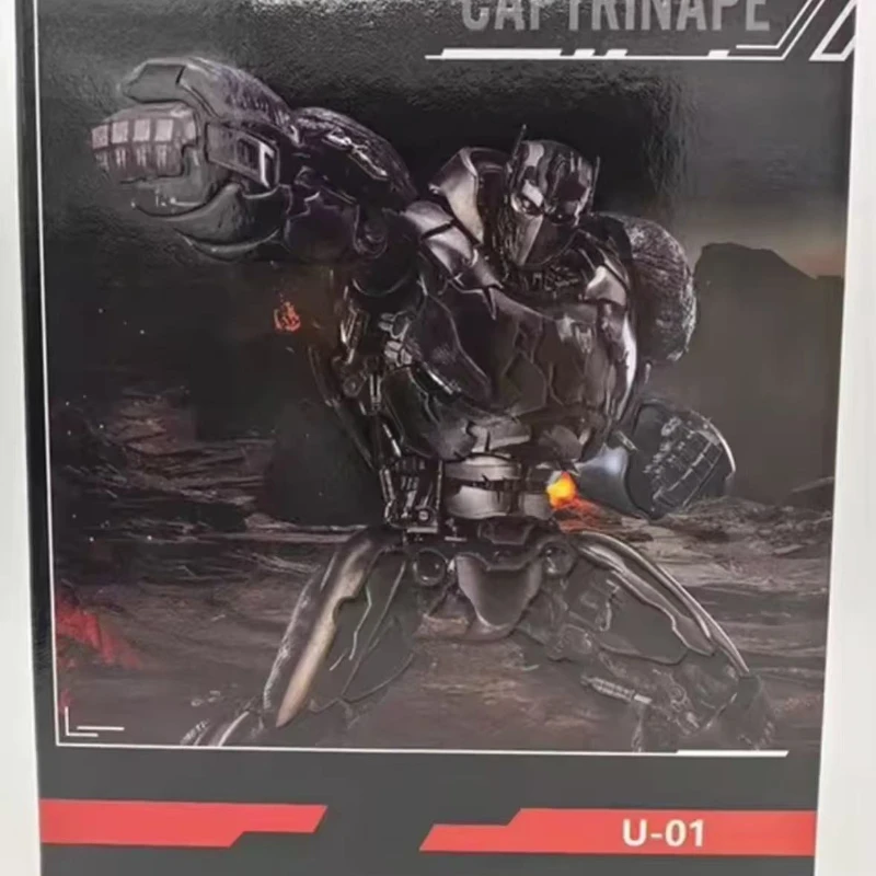 Transformation Toy U-01 Alloy Version Super Warrior Captain Orangutan Action Character Robot Model Original Box Collection Gift