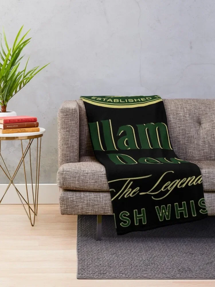 Tullamore DEW Company logo brewery local! Throw Blanket Decorative Sofas Soft Beds Bed linens Kid'S Blankets