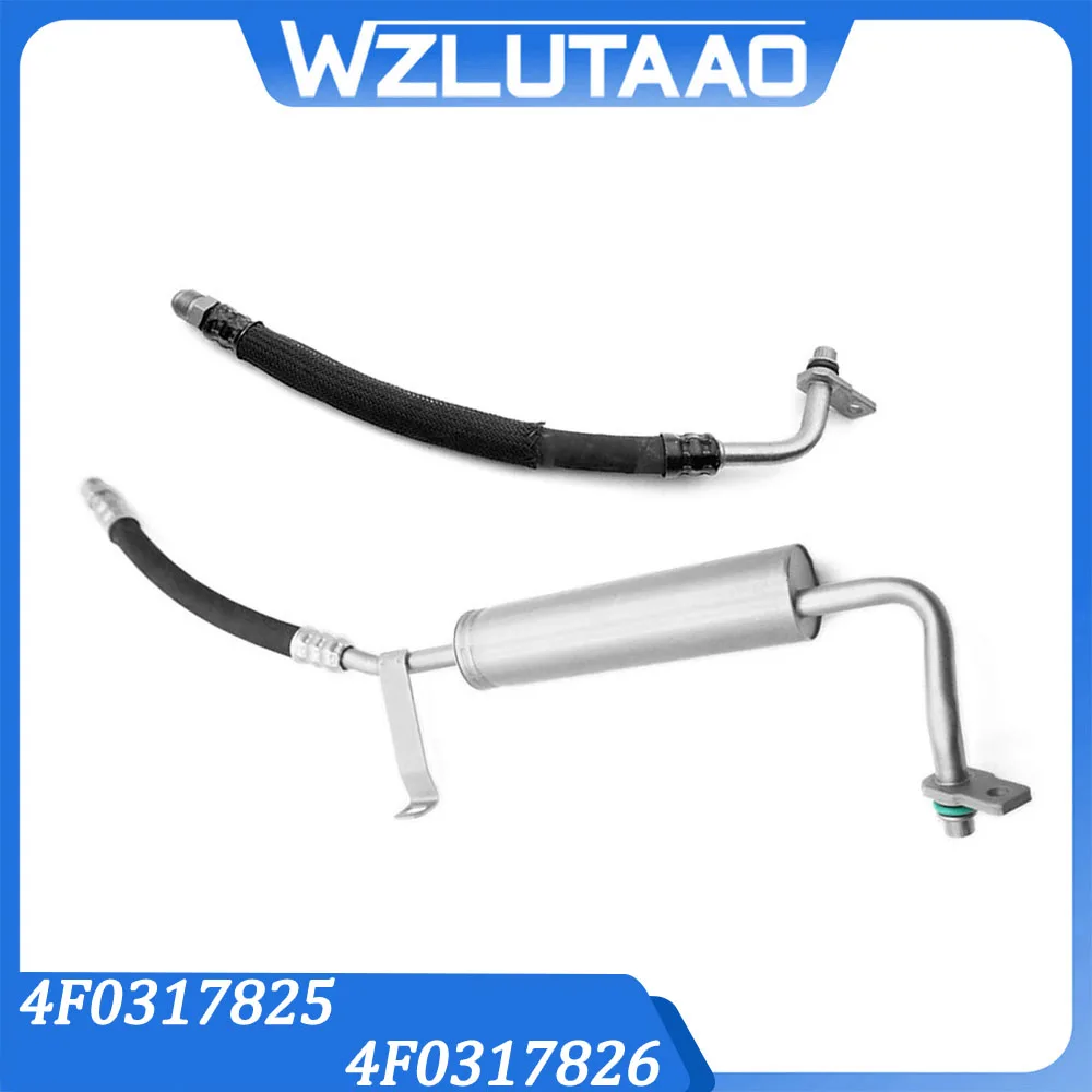 

4F0317825 4F0317826 Auto Transmission Oil Cooler Line Hose For A6 C6 Avant (4F5) 2.0 TFSI 2005-2011 car accessories