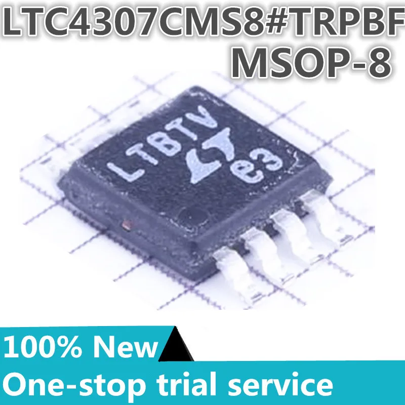 

2-100PCS %New original LTC4307CMS8#PBF LTC4307CMS8#TRPBF Silk Screen LTBTV package MSOP-8 signal buffer/repeater/distributor