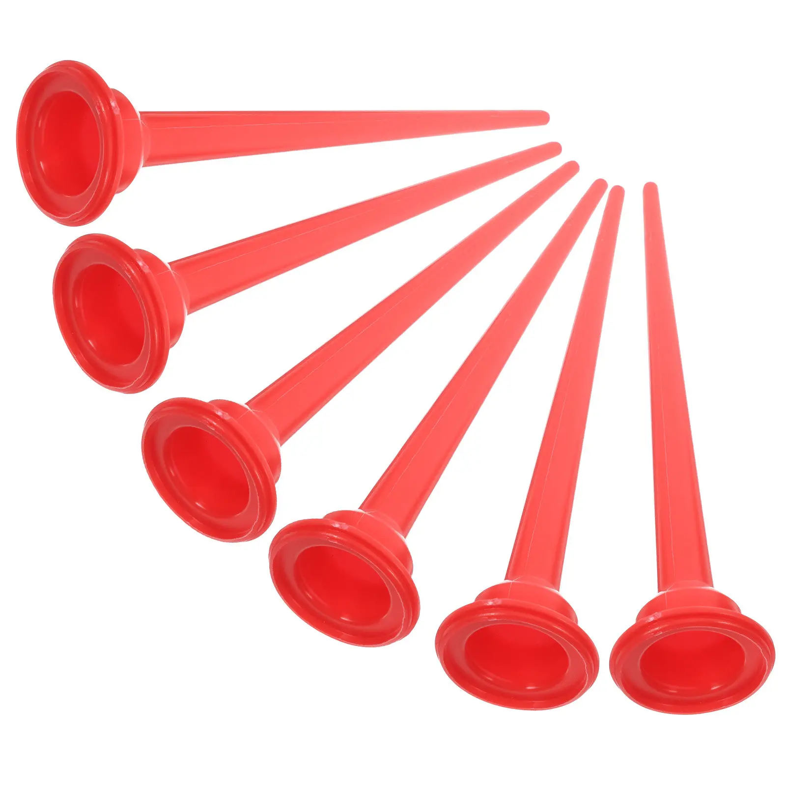 6Pcs Plastic Caulking Nozzle Applicator Tool with Extended Tip for Precise Caulk Distribution Waterproof Wall Repair Kitchen