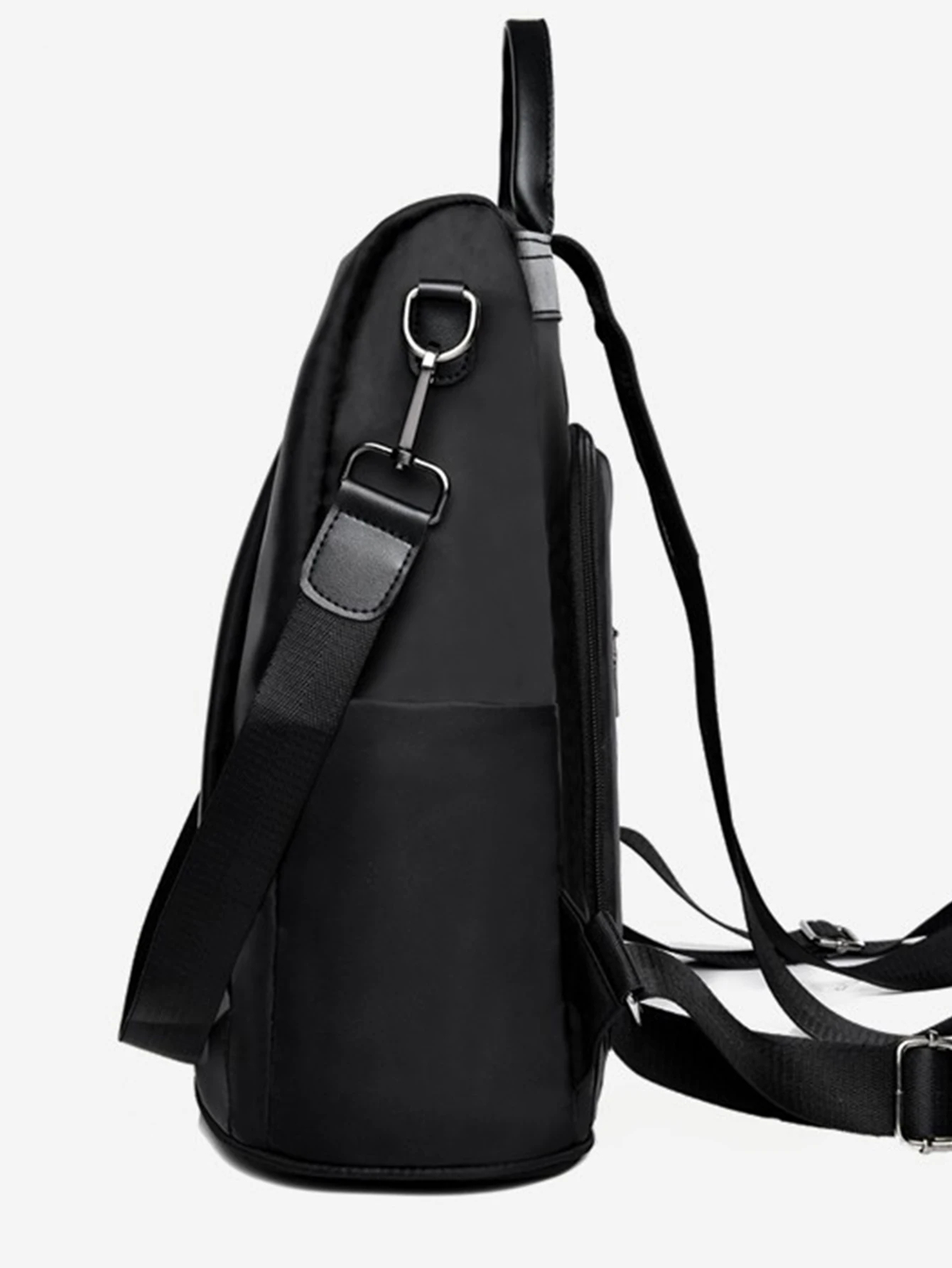 Neutral Style Backpack for Men and Women, with Three Carrying Straps, Suitable for Travel and Tourism Made of Nylon Material.