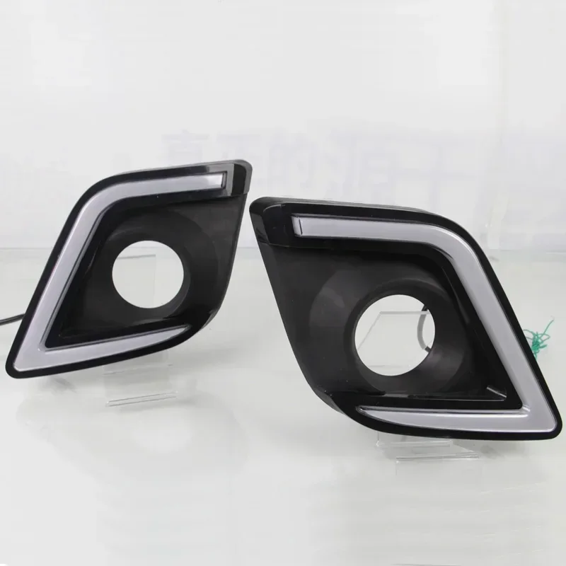 

LED Headlights For Toyota Hilux Revo Vigo 2015 2016 LED Daylights Turn Signal DRL Car LED Daytime Running Light Auto Foglamps