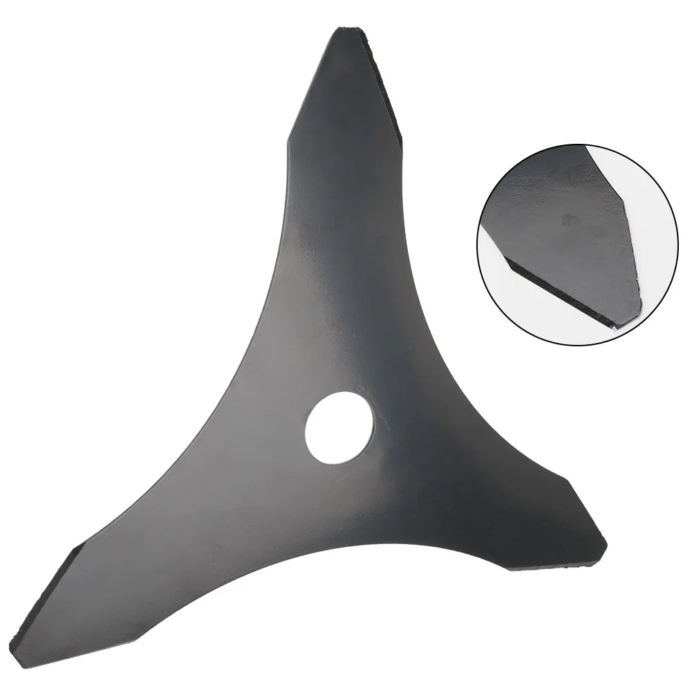 Blade Kits Lawnmower Parts 3 Teeth Eater Blade Metal Thrust Washer 12 Inch Brush Cutter Blade Replacement Garden