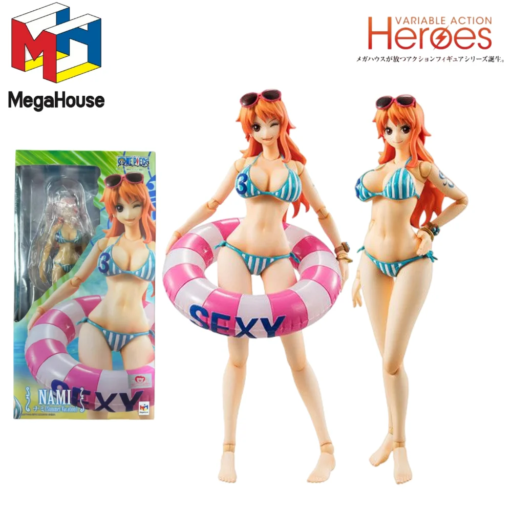 

MegaHouse Variable Action Heroes Нами (версия летнего праздника) Высококлассный комплект высоко шарнирной модели, коллекционная аниме-фигурка