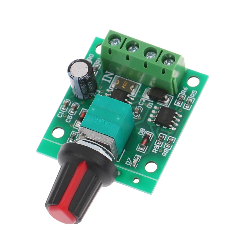 New DC 1 .8V-15VDC 2A PWM 30W Motor Speed Controller Low Voltage Motor Speed Controller PWM 0~100% Adjustable Drive Module