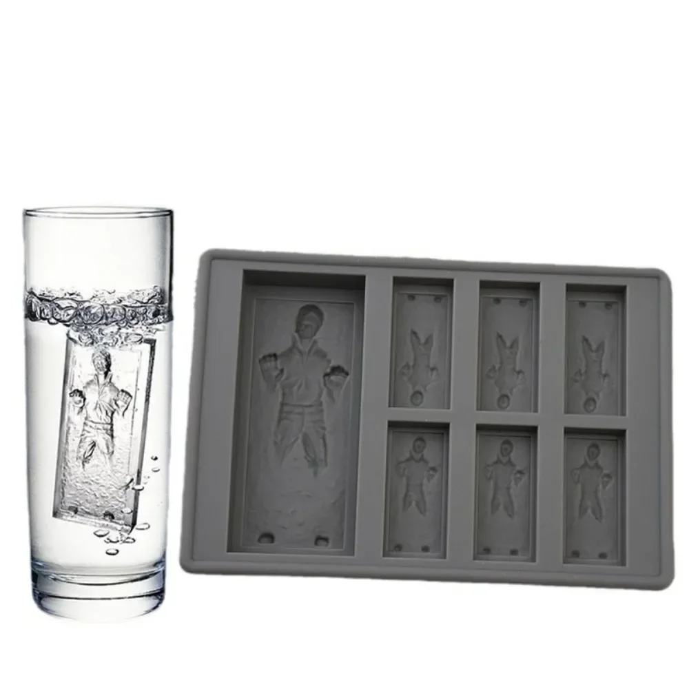 Juego de moldes de silicona para hielo, chocolate, dulces, cubos, bandejas para cubitos de hielo