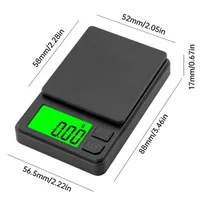 Precision Pocket Scale 1000g X 0.1g - Digital Gram, Food, Jewelry, Ounces/Grains Scale with Backlit LCD - Mini Scale for Travel 4