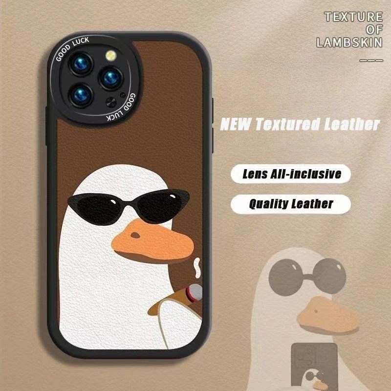 Coque de téléphone antichoc Big Goose Cartoon Cool, coque souple pour iPhone 6, 6S, 7, 8, 11, 12, 13, 14, 15 Plus, Mini Pro, Max, X, Poly, XS Max